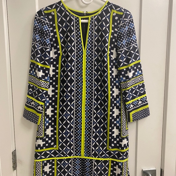 Vince Camuto Geometric print dress - Picture 1 of 9